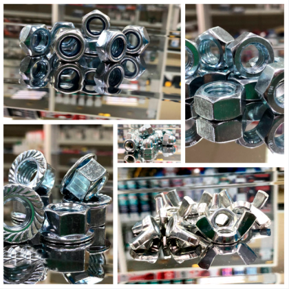 Гайки с мелкой резьбой