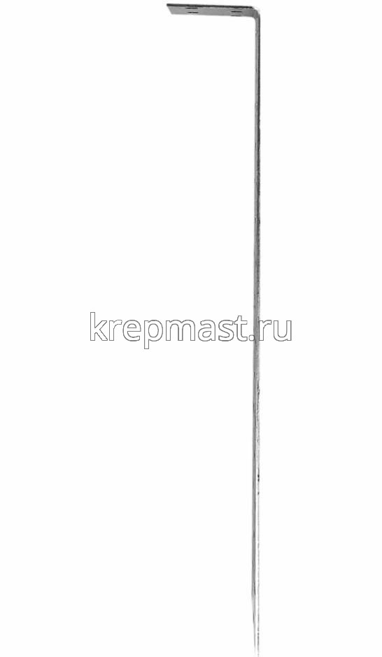 KK2 уголок анкерный 40х300(320)х40х2мм