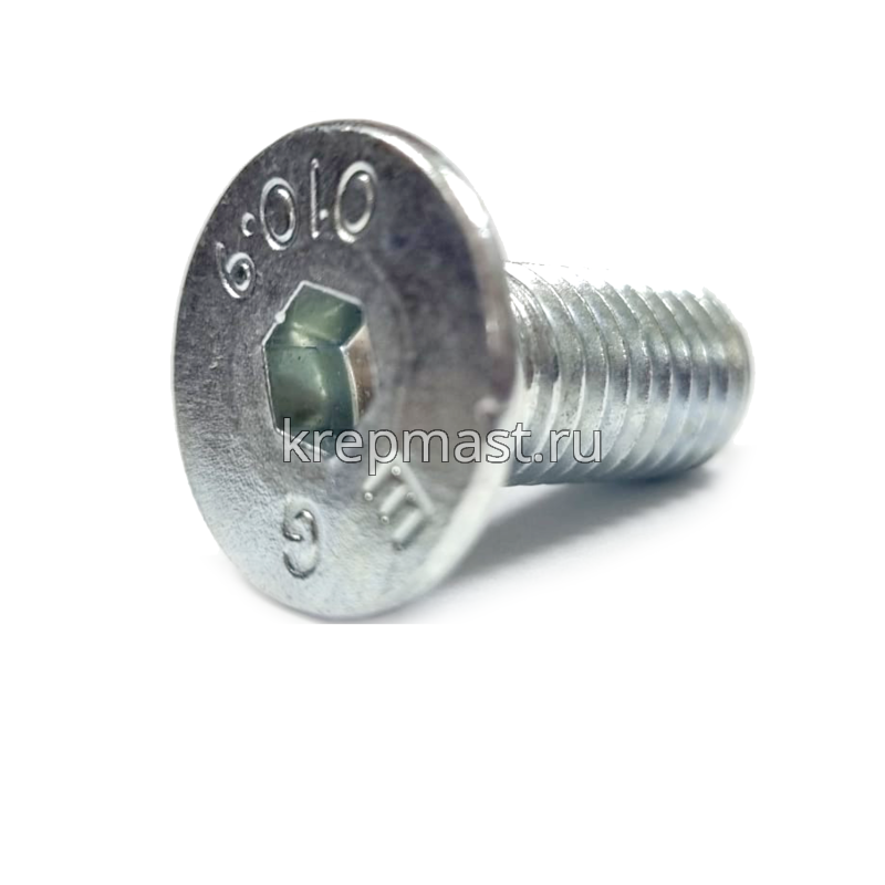 Винт с внут. шестиг. потай голов. 10х 25 кл.пр.10,9 DIN 7991