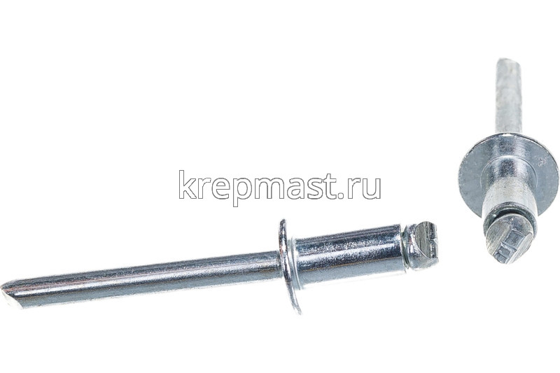 Заклёпка алюминий/сталь 6,4х12