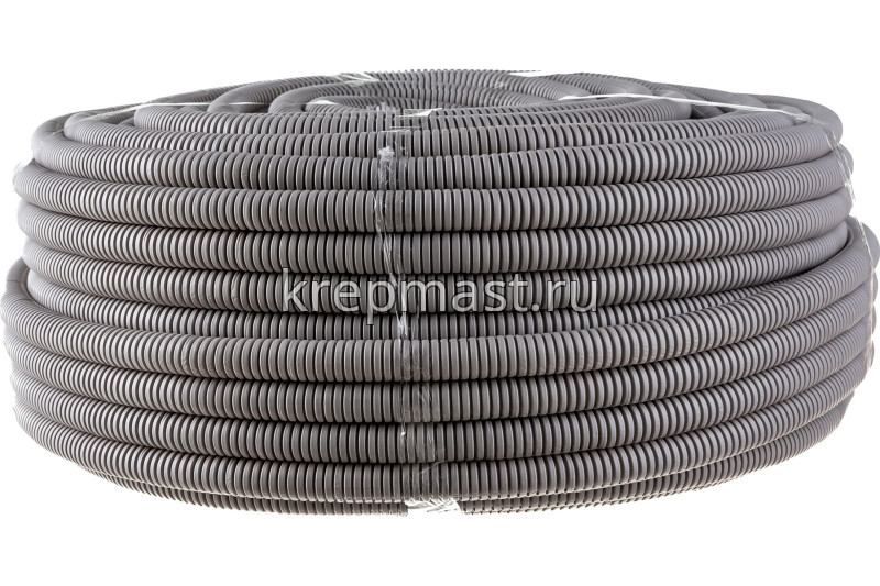 Труба гофрированная легкого типа с зондом ПВХ 25мм