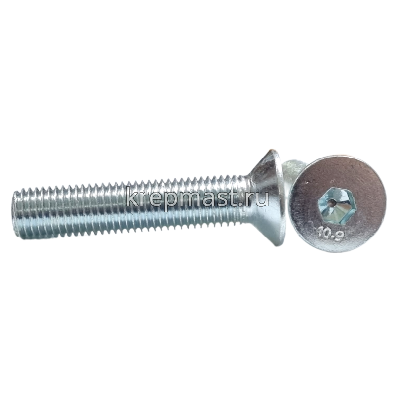 Винт с внут. шестиг. потай голов. 16х 80 кл.пр.10,9 DIN 7991