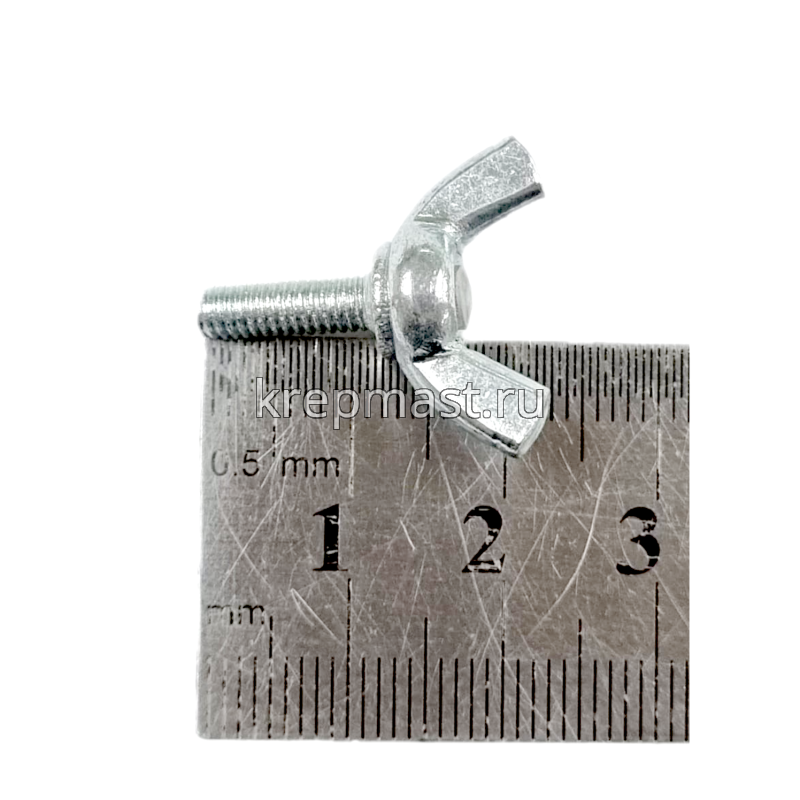 Винт барашковый 4 х 12 DIN 316