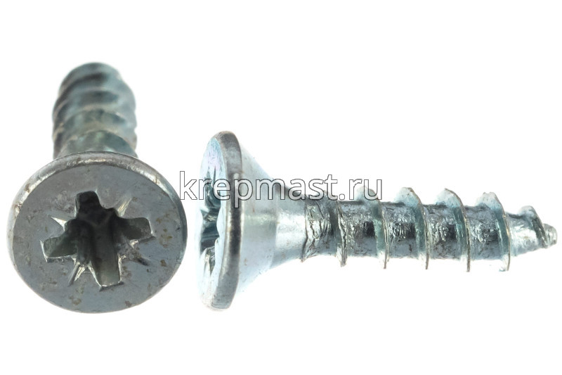Шуруп универс. белый цинк 3,0х12