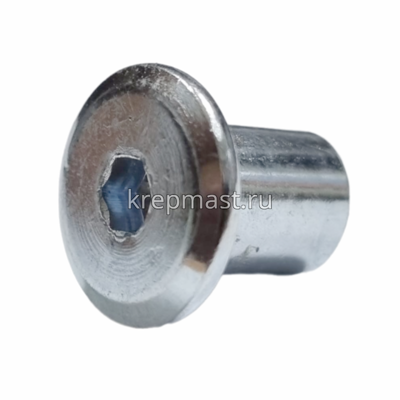 Гайка Ericsona М6 плоская оцинк. ключ SW4 12мм