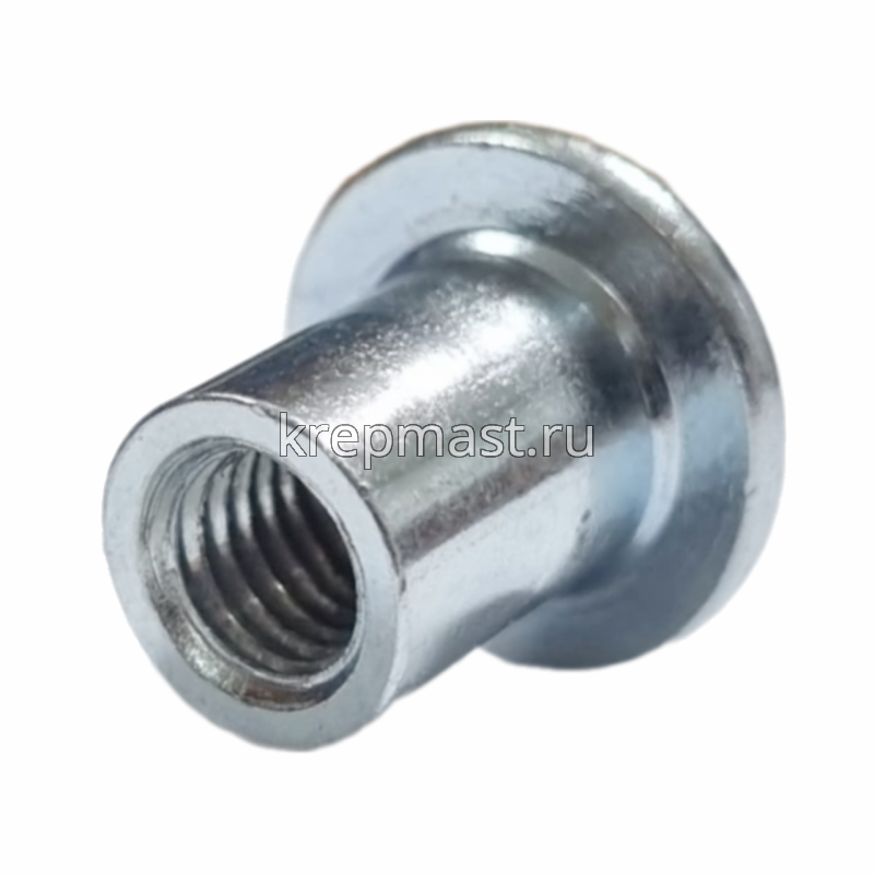 Гайка Ericsona М6 плоская оцинк. ключ SW4 12мм