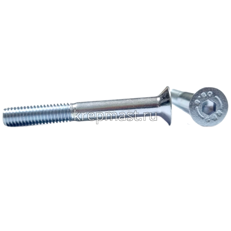 Винт с внут. шестиг. потай голов. 6х50 кл.пр.8,8 DIN 7991