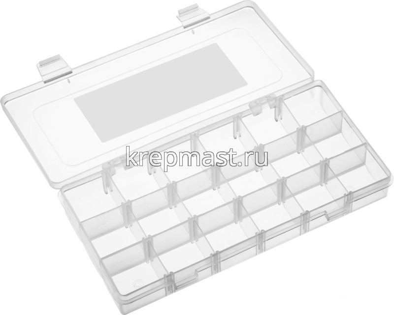 Органайзер STAYER для крепежа (230х120х35) HANDY-9, 18 ячеек