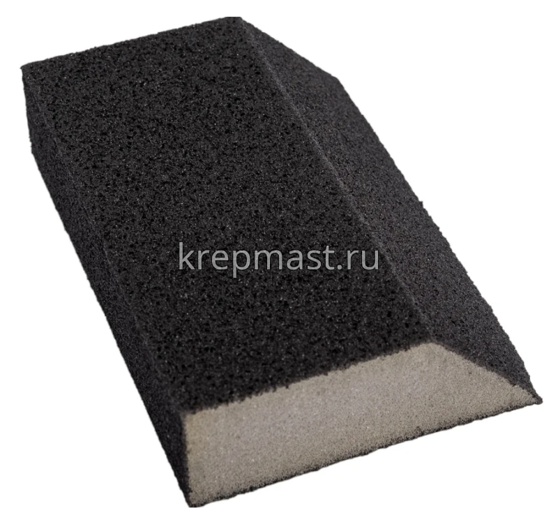 Губка шлифовальная FIT углов. водостойкая 100х70х25мм Р-240