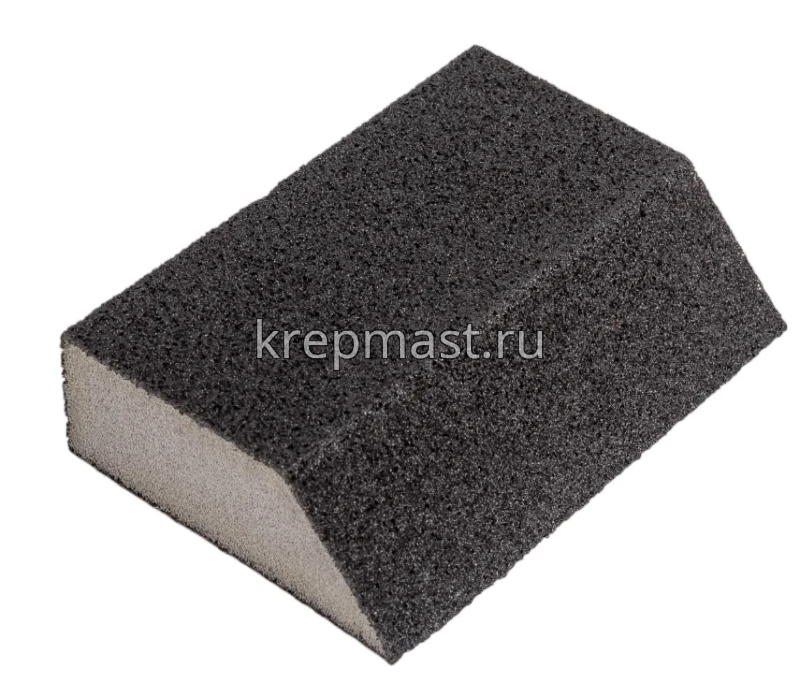 Губка шлифовальная FIT углов. водостойкая 100х70х25мм Р-360