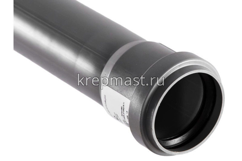 Труба с раструбом D 50*1,8 (2,0м) п/п