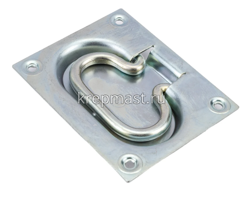 Ручка для погреба СКРЫТАЯ откидная ЦИНК