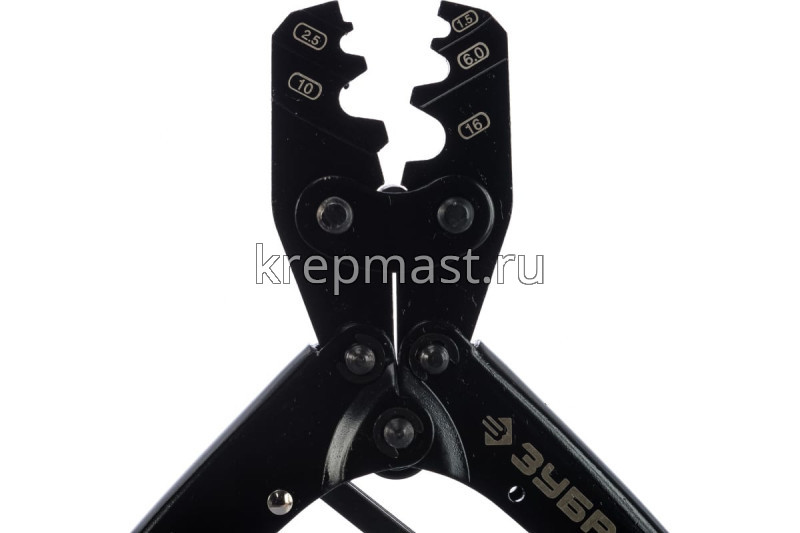 Пресс-клещи ЗУБР для медных наконечников и гильз 1,5-16м2