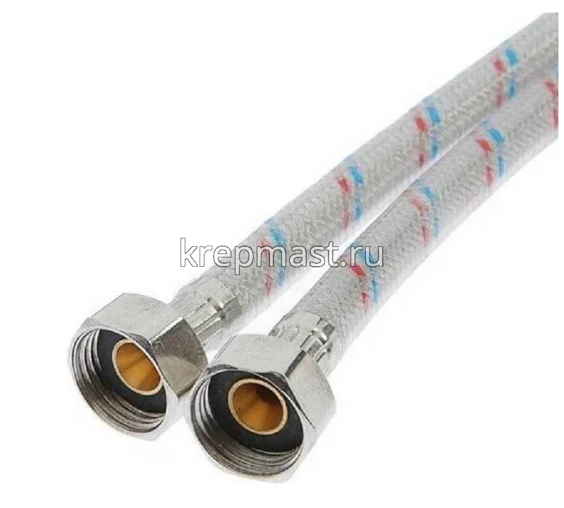 Подводка гибкая для воды 1/2 0,4м г/г в ПВХ