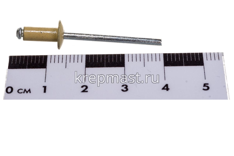 Заклёпка алюминий/сталь 4,0х10 RAL 1014