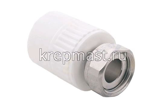 Муфта комб накид/гайк ВР D 20-1/2 п/п