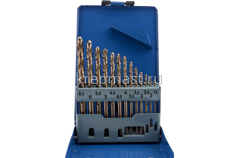 Набор сверел по металлу 13шт CUTOP (1,5-6,5мм )