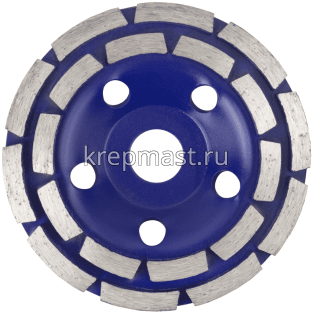 Диск алмазный шлифовальный 125мм двухрядный сегмент CUTOP