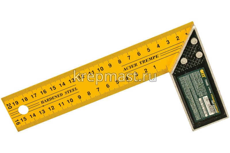 Угольник FIT / STAYER столярный 200мм