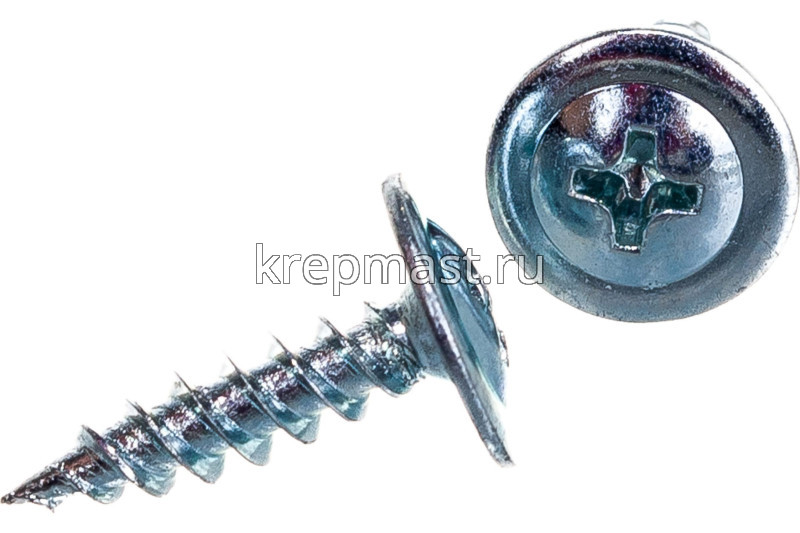 Саморез п/сф головка с п/ш острый 4,2х16 Китай