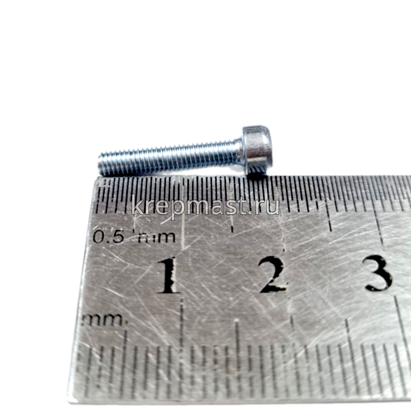 Винт с внутр.шестигранником 3 х 16 DIN 912