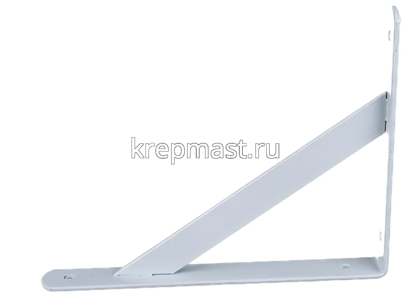 Уголок-кронштейн STAYER 250х200х30х4мм белый