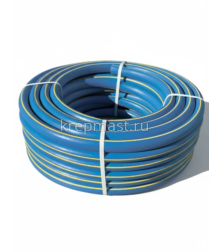 Шланг 3/4 х 50м TPE поливочный армированный (синий с желтой полоской)