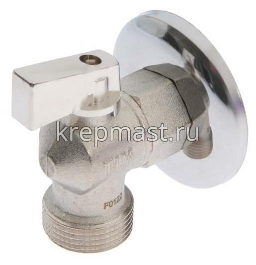 Кран для стирал.машин угл.1/2х3/4 матов BL 5809A ТИМ