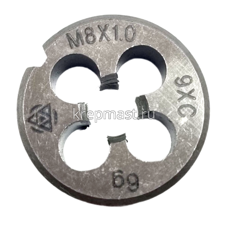 Плашка М 8 х 1,0 мелкий шаг резьбы