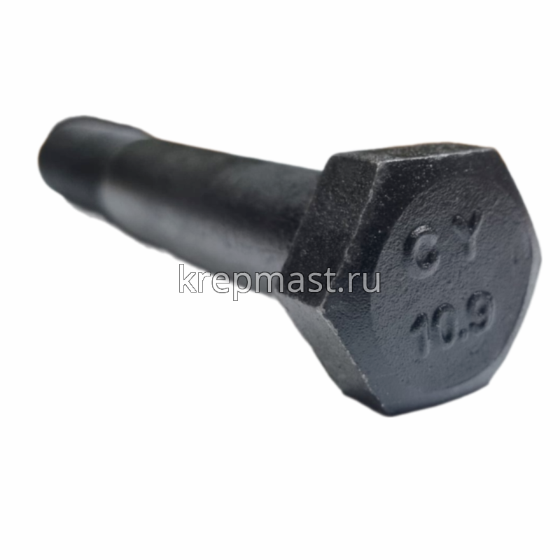 Болт 22х150 кл.пр.10,9 черный н/р DIN 931