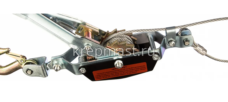 Лебедка FIT ручная, усиленная 2000кг