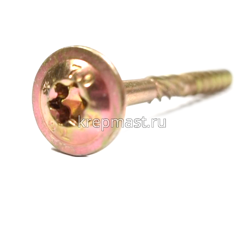 Шуруп с/нарез. для дерева с пресс шайбой 6х 70 Тх