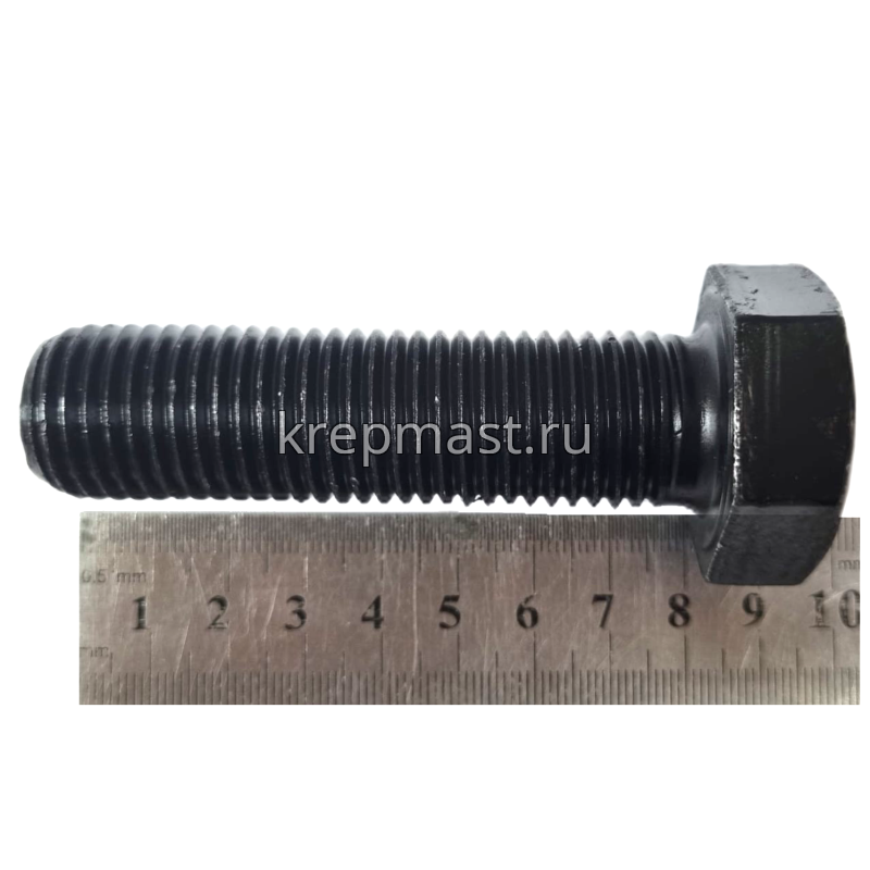 Болт 22х 80 кл.пр. 10,9 черный п/р DIN 933