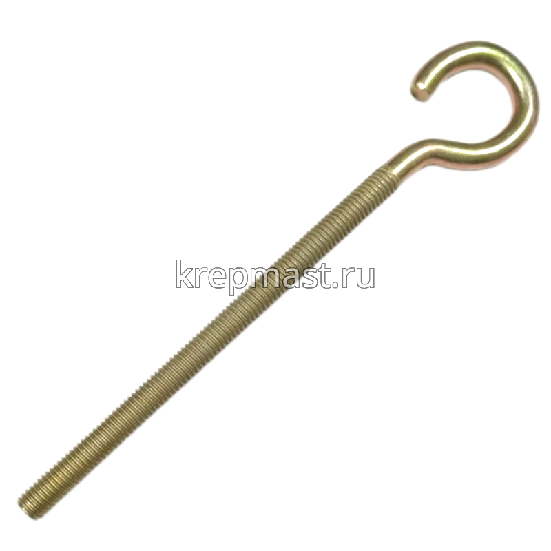 Винт с крюком 8х120(150)