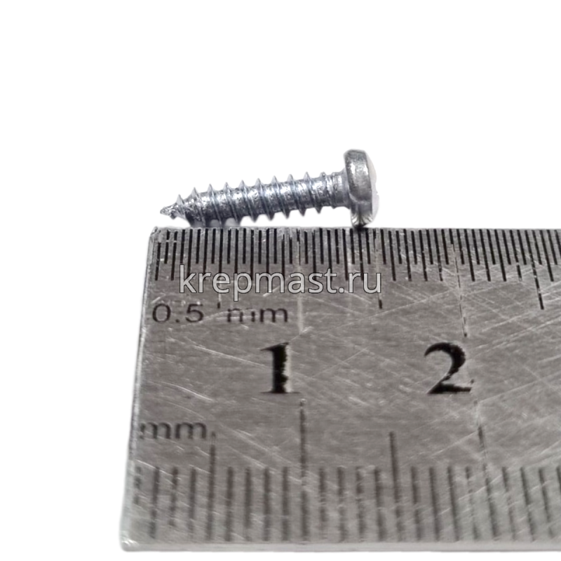 Саморез п/сфер гол. 2,9 х13 DIN 7981