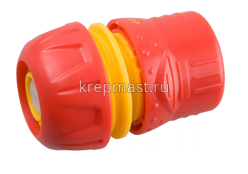 Соединитель GRINDA пластмас. с запирающ.механизмом 1/2"