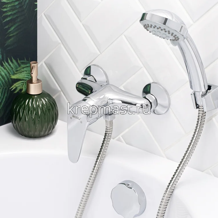 Смеситель д/ванны B8282-4А латунь