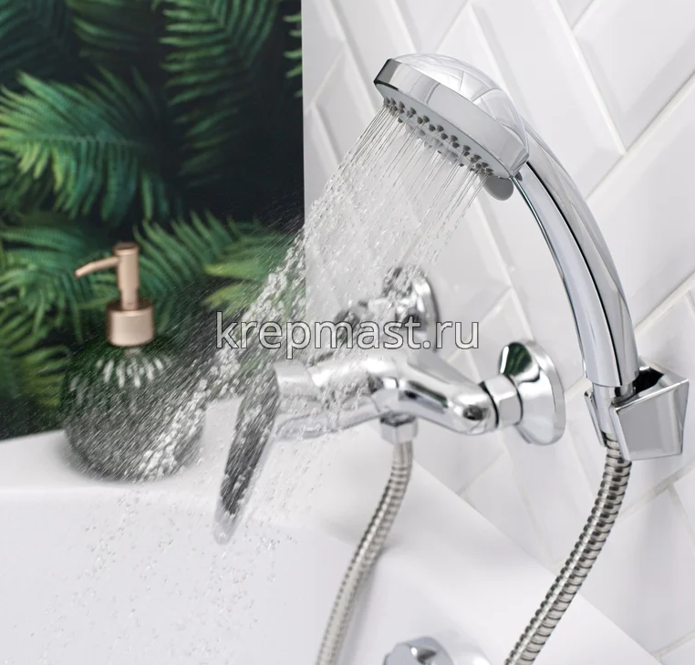 Смеситель д/ванны B8282-4А латунь