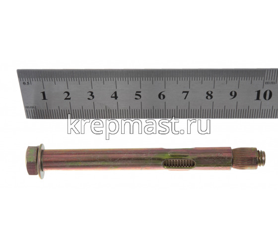 Анкерный болт с 6-гранной головкой 10/100