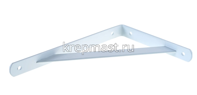 Уголок-кронштейн STAYER 400х280х30х4мм белый