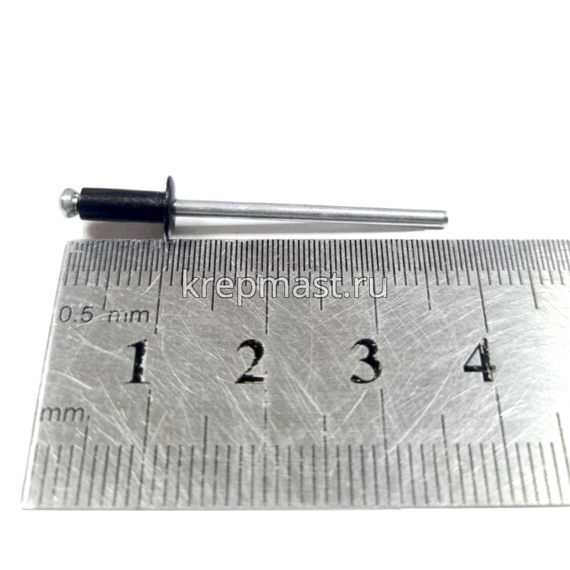 Заклёпка алюминий/сталь 3,2х 8 RAL 9005