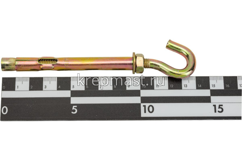 Анкерный болт с крюком 10х100