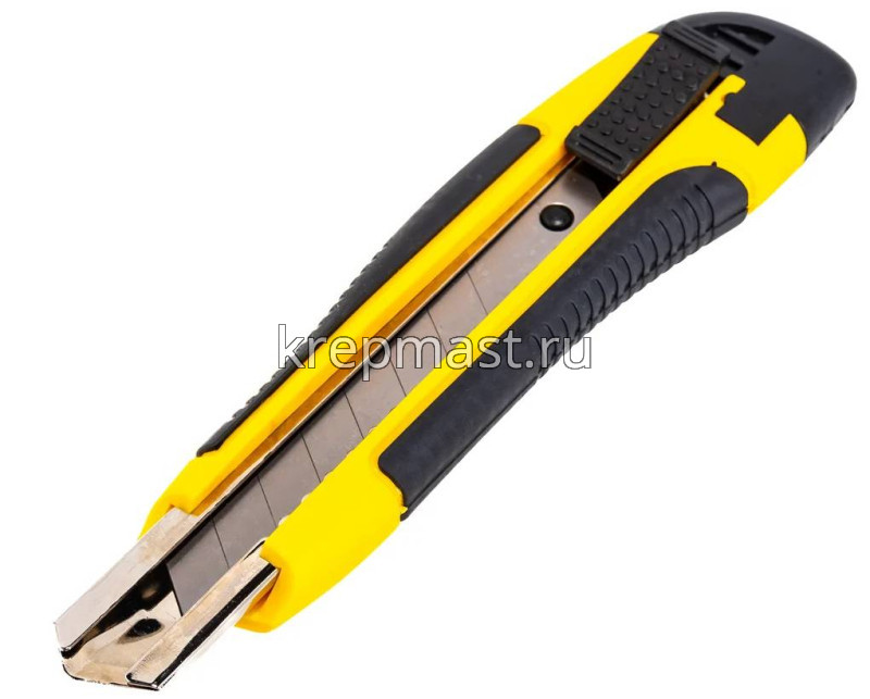 Нож 18мм УСПЕХ / FIT ПРОФИ усиленный, 2х сторонняя автофиксация