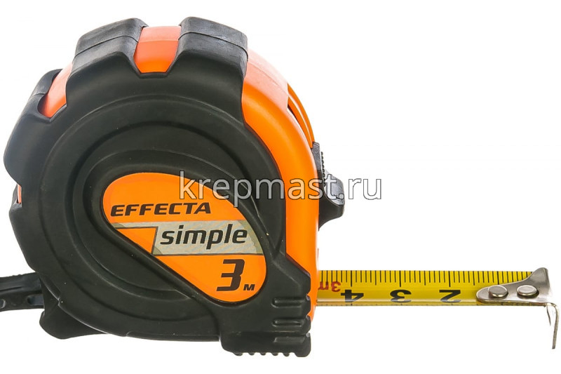Рулетка 3м х 16мм Effecta Simple / Basic