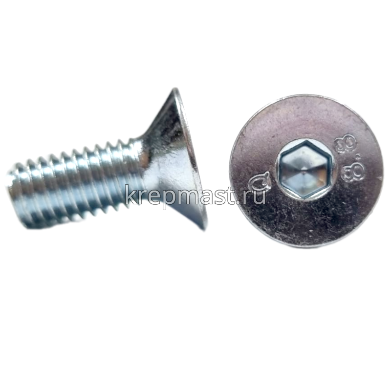 Винт с внут. шестиг. потай голов. 8х20 кл.пр.8,8 DIN 7991