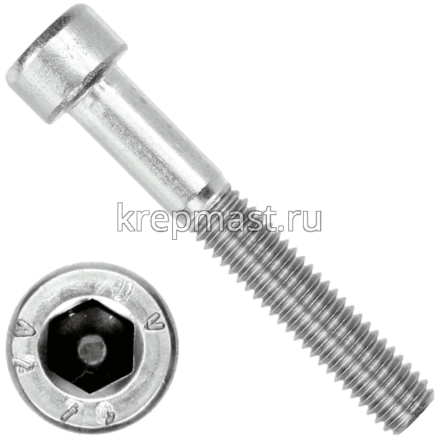 Винт с внутр.шестигранником 10 х 50 нерж. А2 DIN 912