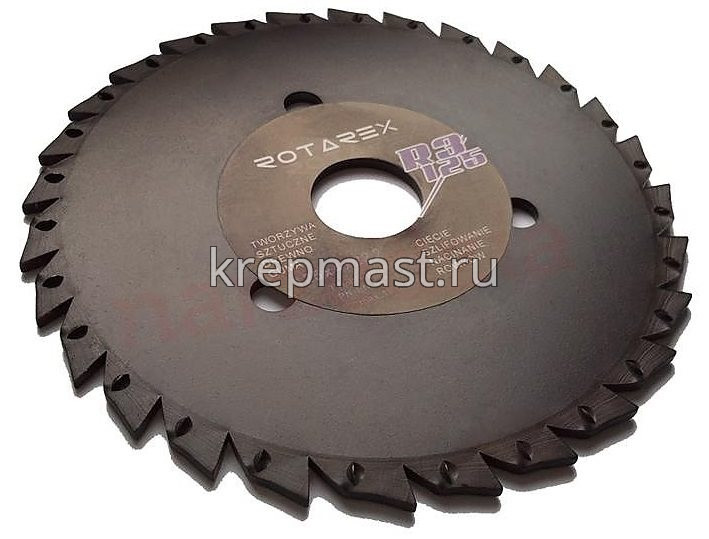 Диск 125х22,2мм ПИЛЬНЫЙ R3 по дереву для УШМ