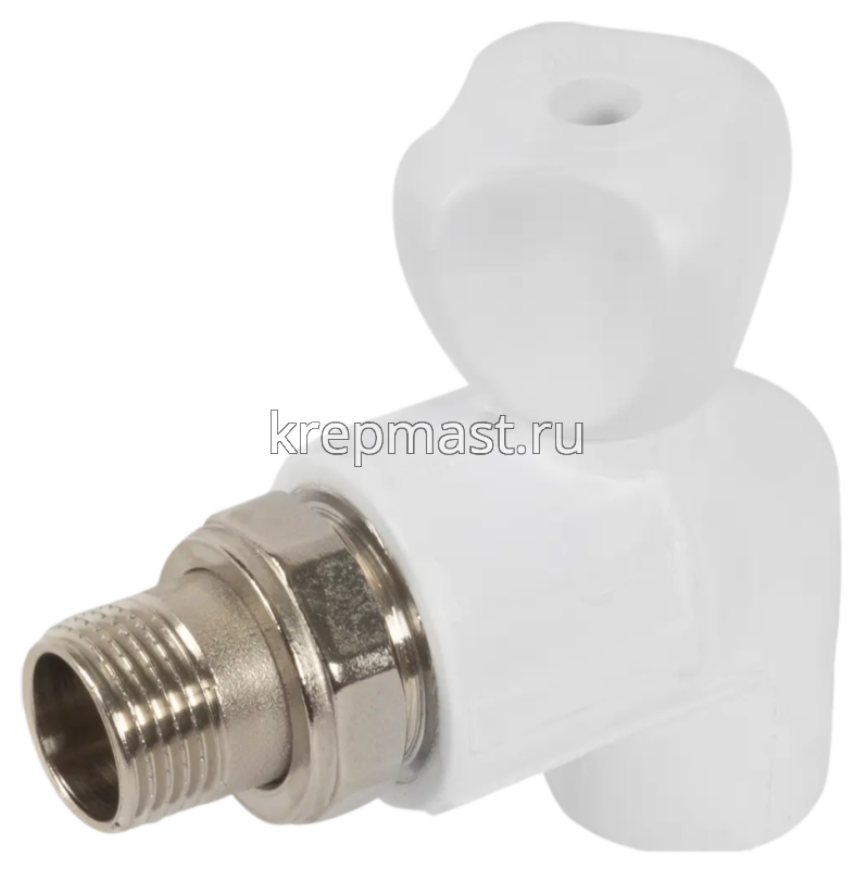 Кран шаровый пп угловой для радиатора