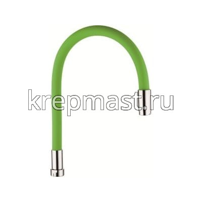 Гусак для смесителя гибкий СИЛИКОН S50GR зеленый