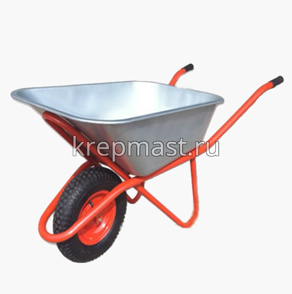 Тачка одноколесная усиленая 90л/200кг пневмо